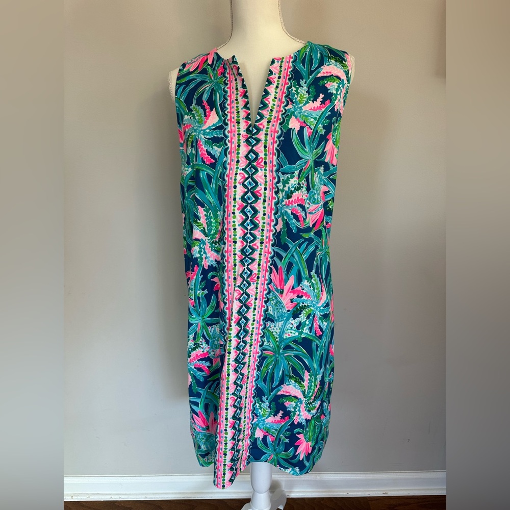 NWT Lilly Pulitzer dress. Style Kelby shift dress - size 12 - Picture 3 of 4
